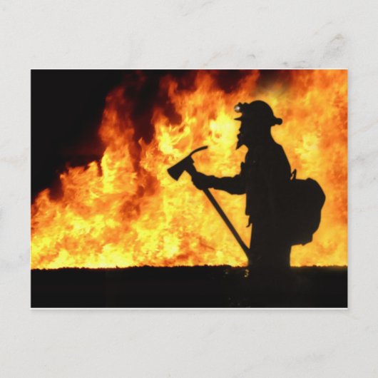 Carte Postale Forrest Fire (Devant)