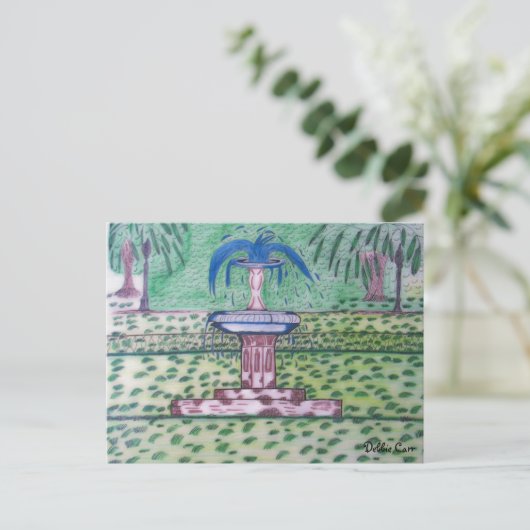 Carte Postale Forsyth Park (Debout devant)