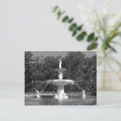 Carte Postale Forsyth Park Fontaine Savannah, Géorgie (Debout devant)