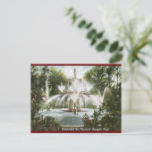 Carte Postale Forsyth Park, Savannah 1906 Vintage (Debout devant)