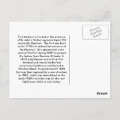 Carte Postale Fort Amherst (Dos)