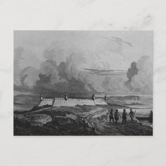 Carte Postale Fort ancien sur le Rio-Grande, de Bresil (Devant)