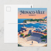 Carte Postale Fort Antoine Monaco (Devant / Derrière)