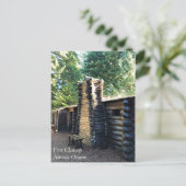 Carte Postale Fort Clatsop, Astoria (Debout devant)