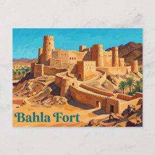 Carte Postale Fort de Bahla Oman
