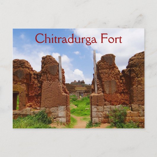 Carte Postale Fort de Chitradurga, Karnataka, Inde (Devant)