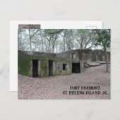 Carte postale Fort Fremont (Devant / Derrière)