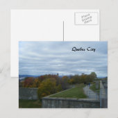 Carte Postale Fort Grounds Vieux Québec (Devant / Derrière)