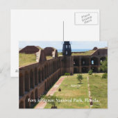 Carte Postale Fort Jefferson (Devant / Derrière)