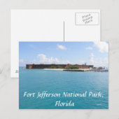 Carte Postale Fort Jefferson (Devant / Derrière)