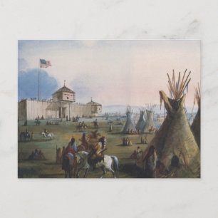 Carte Postale Fort Laramie, Fort Sublette, Fort William, Miller