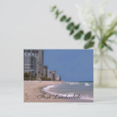 Carte Postale Fort Lauderdale Florida Beach & Ocean Postcard (Debout devant)