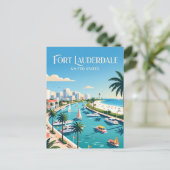 Carte Postale Fort Lauderdale Floride (Debout devant)