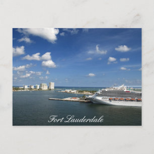 Carte Postale Fort Lauderdale Floride