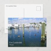 Carte Postale Fort Lauderdale, Floride (Devant / Derrière)