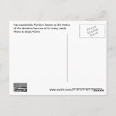 Carte Postale Fort Lauderdale, Floride, États-Unis (Dos)