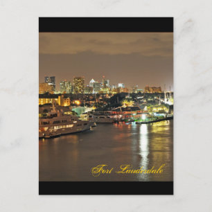 Carte Postale Fort Lauderdale, Floride, la Venise américaine