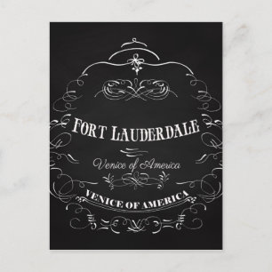 Carte Postale Fort Lauderdale Floride - Venise de l'Amérique