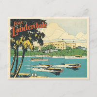 Fort Lauderdale Floride vintage années 20
