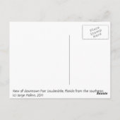 Carte Postale Fort Lauderdale, la ville de Bright Tomorrows (Dos)