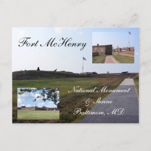 Carte Postale Fort McHenry