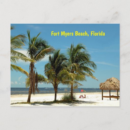 Carte Postale Fort Myers Beach, Floride (Devant)