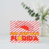 Carte Postale Fort Myers Beach, Floride (Debout devant)