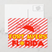 Carte Postale Fort Myers, Floride (Devant / Derrière)