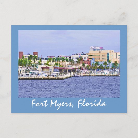 Carte Postale Fort Myers, Floride, États-Unis (Devant)