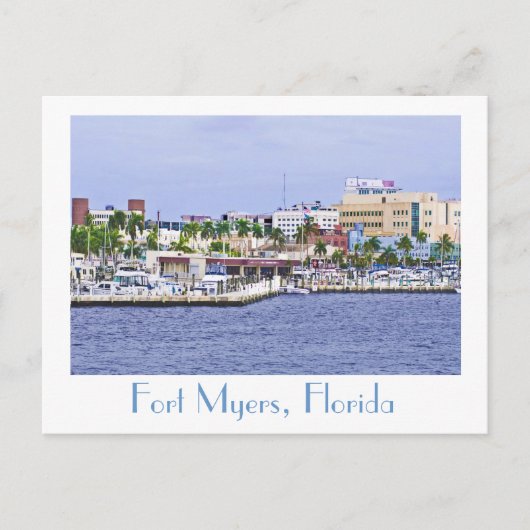 Carte Postale Fort Myers, Floride, États-Unis (Devant)