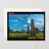 Carte Postale Fort Phantom Hill (Devant / Derrière)