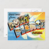 Carte Postale Fort Pierce Floride (Devant / Derrière)
