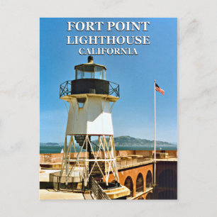 Carte Postale Fort Point Lighthouse, California