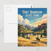 Carte Postale Fort Robinson State Park Nebraska (Devant / Derrière)