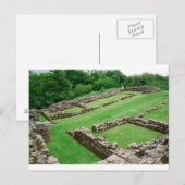 Carte Postale Fort romain sur le mur d'hadrian (Devant / Derrière)