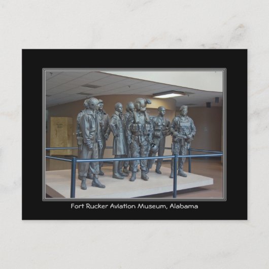 Carte postale Fort Rucker de l'Alabama (Devant)