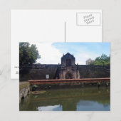 Carte Postale Fort Santiago - Manille (Devant / Derrière)