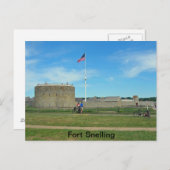 Carte Postale Fort Snelling (Devant / Derrière)