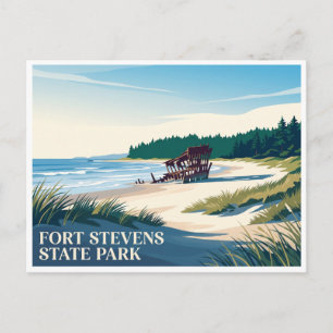 Carte Postale Fort Stevens State Park Astoria Oregon