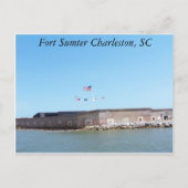 Carte postale Fort Sumter (Devant)