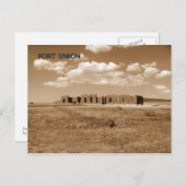 Carte Postale Fort Union (Devant / Derrière)