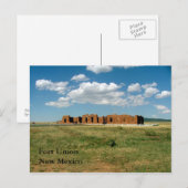 Carte Postale Fort Union (Devant / Derrière)
