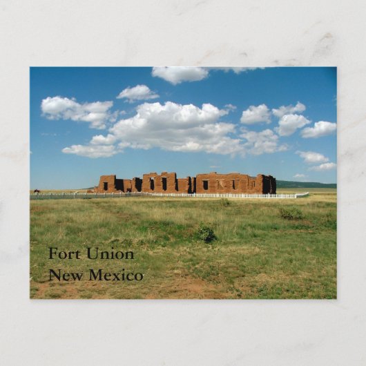 Carte Postale Fort Union (Devant)