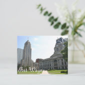 Carte postale Fort Wayne (Debout devant)