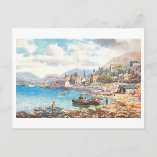 Carte Postale Fort William vintage, Écosse (Devant)
