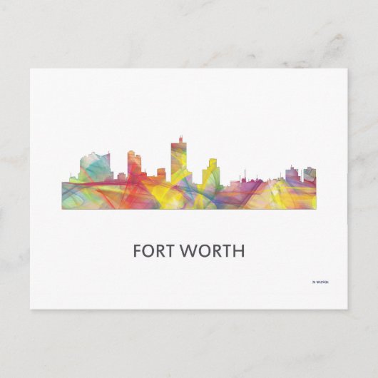 CARTE POSTALE FORT WORT, TEXAS WB1 - (Devant)