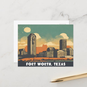 Carte Postale Fort Worth, Texas