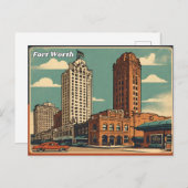 Carte Postale Fort Worth Texas (Devant / Derrière)