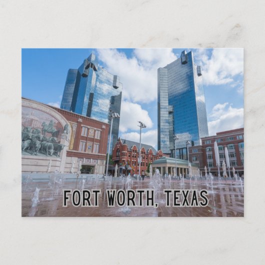Carte Postale Fort Worth, Texas (Devant)