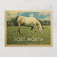 Fort Worth Texas Horse Farm - Vintage voyage